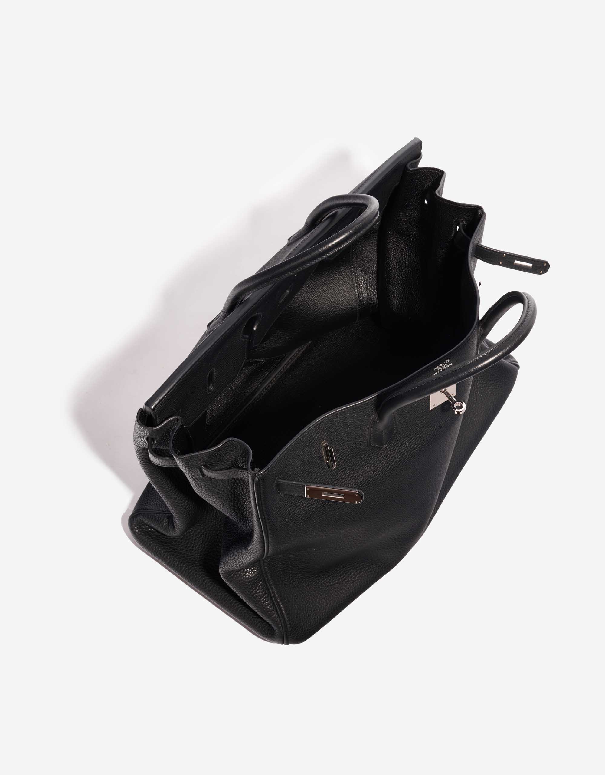 Sac Hermès d'occasion Birkin 40 Clémence Noir Noir Intérieur | Vendez votre sac de créateur sur Saclab.com