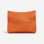 Pre-owned Hermès bag Jypsiere 34 Clemence Orange H Orange Back | Sell your designer bag on Saclab.com