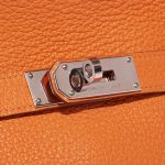 Pre-owned Hermès bag Jypsiere 34 Clemence Orange H Orange Closing System | Sell your designer bag on Saclab.com