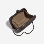 Pre-owned Bottega Veneta bag Knot Chain Clutch Nappa Quetsche Violet Inside | Sell your designer bag on Saclab.com