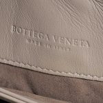 Pre-owned Bottega Veneta bag Olimpia Medium Nappa Grey Grey Logo | Sell your designer bag on Saclab.com