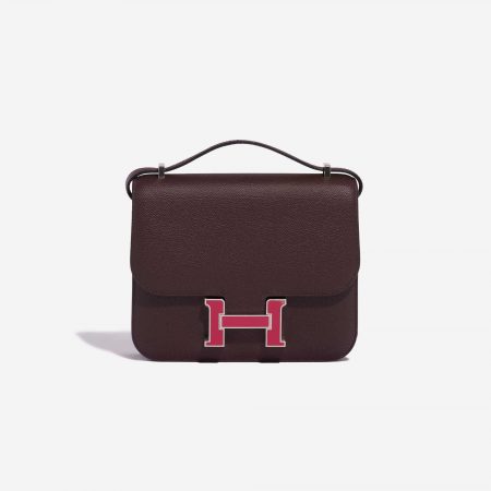 Hermès Constance 18 Epsom Rouge Sellier / Framboise | SACLÀB