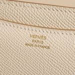 Pre-owned Hermès bag Constance 18 Epsom Craie Beige Logo | Sell your designer bag on Saclab.com