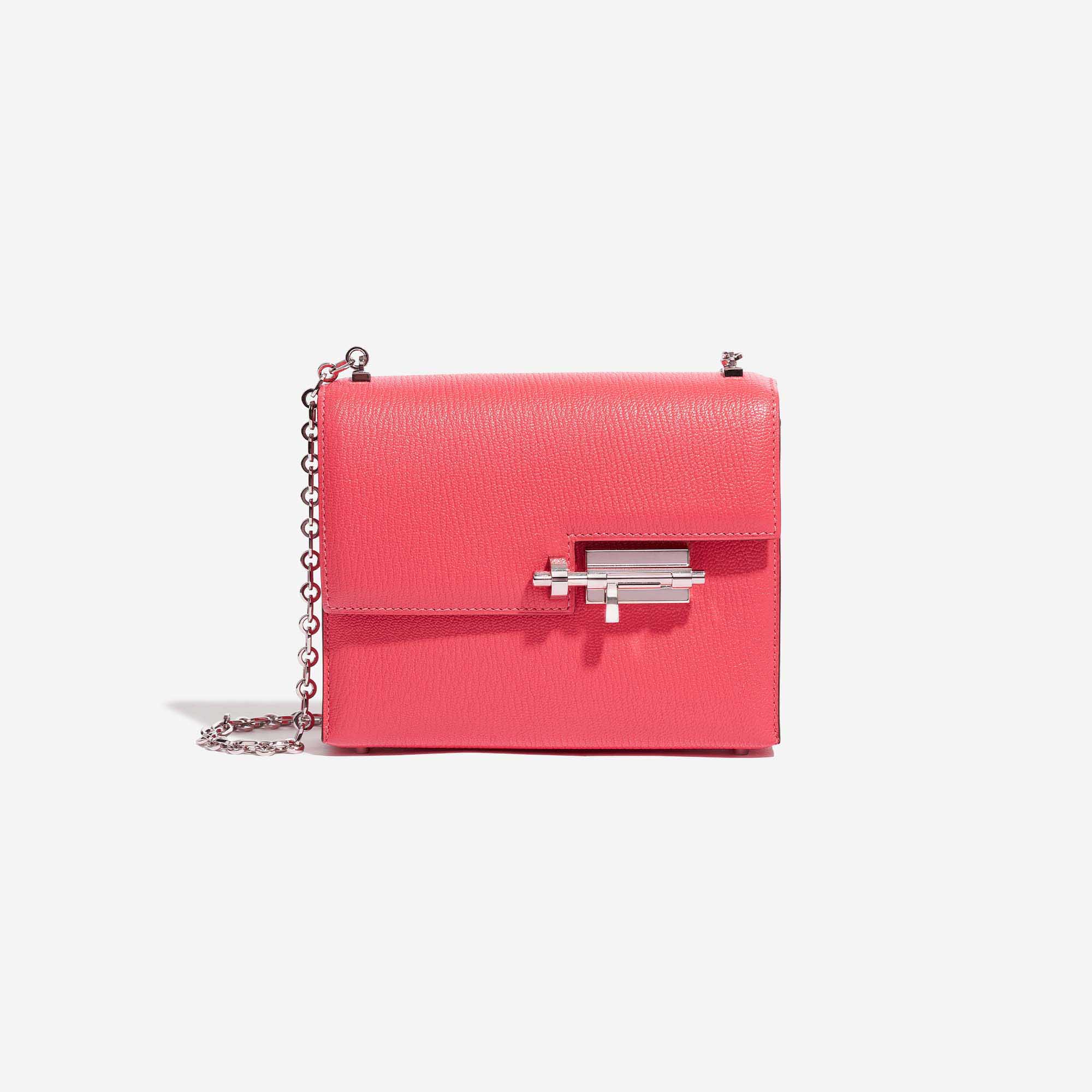 Gebrauchte Hermès Tasche Verrou Chaine Mini Chèvre Mysore Lipstick Pink | Verkaufen Sie Ihre Designer-Tasche auf Saclab.com