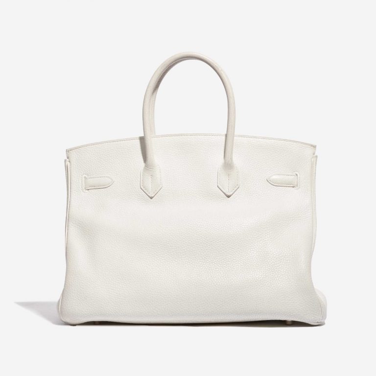 Sac Hermès Birkin 35 Clémence Blanc Blanc Retour | Vendez votre sac de créateur sur Saclab.com