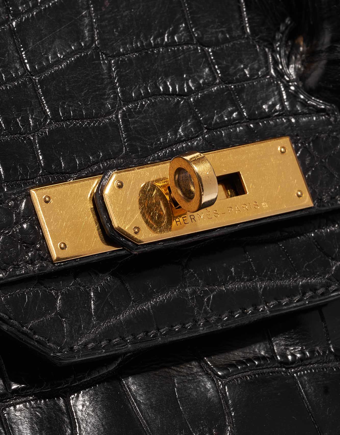 Hermes Birkin 35 So Black Matte Niloticus Crocodile ○ Labellov ○ Buy and  Sell Authentic Luxury