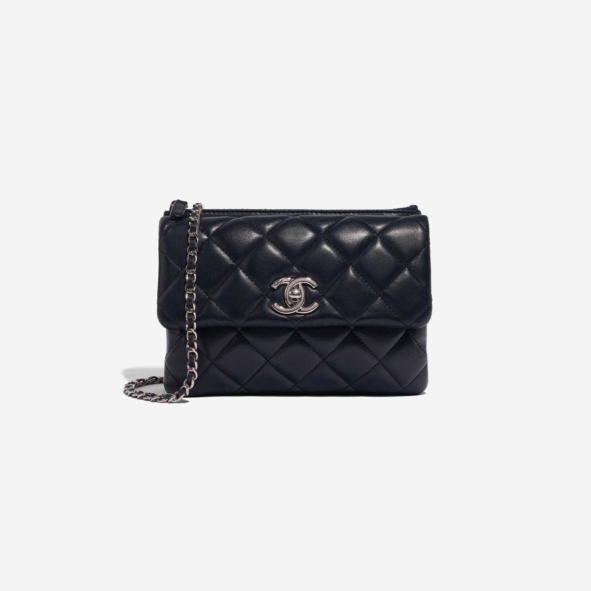 Chanel Timeless Small Flap Bag Lambskin Dark Blue
