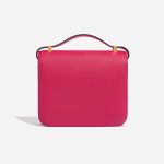 Pre-owned Hermès bag Constance 24 Evercolor Rose Mexico Pink Back | Sell your designer bag on Saclab.com