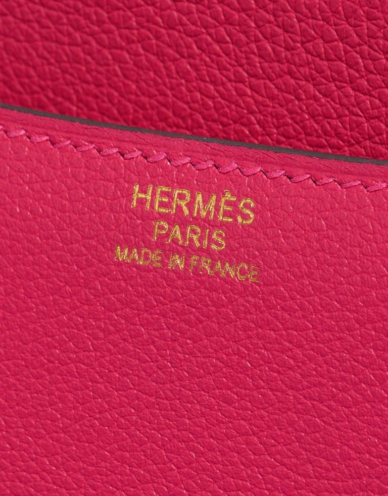 Pre-owned Hermès bag Constance 24 Evercolor Rose Mexico Pink Logo | Sell your designer bag on Saclab.com