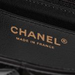 Pre-owned Chanel bag Timeless Mini Rectangular Patent Leather Black Black Logo | Sell your designer bag on Saclab.com