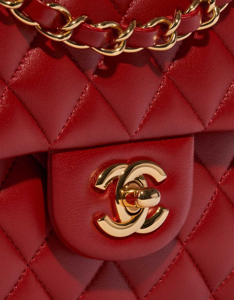 Chanel Timeless Medium Lambskin Red | SACLÀB