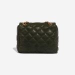 Pre-owned Chanel bag Timeless Small Calfskin Green Green Back | Sell your designer bag on Saclab.com