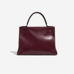 Pre-owned Hermès bag Kelly 28 Box Rouge H Red Back | Sell your designer bag on Saclab.com