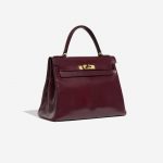Pre-owned Hermès bag Kelly 28 Box Rouge H Red Side Front | Sell your designer bag on Saclab.com