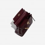 Pre-owned Hermès bag Kelly 28 Box Rouge H Red Inside | Sell your designer bag on Saclab.com