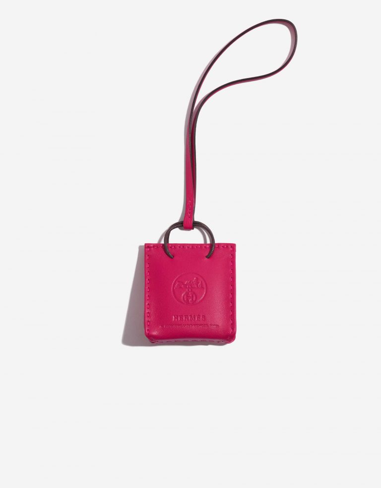 Pre-owned Hermès bag Bag Charm Milo Rose Mexico Pink Front | Sell your designer bag on Saclab.com