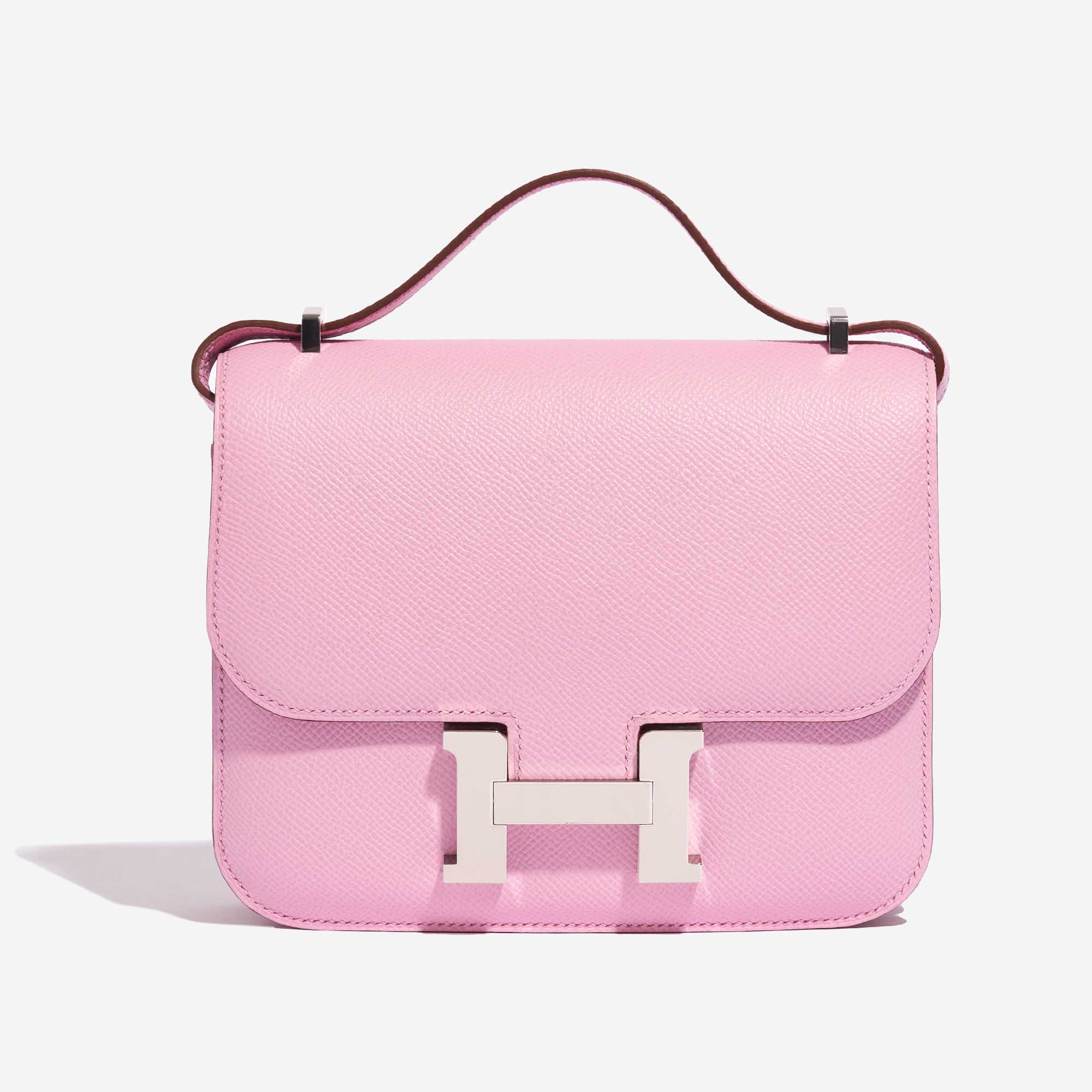 Pre-owned Hermès Tasche Constance 18 Epsom Mauve Sylvestre Pink Front | Verkaufen Sie Ihre Designer-Tasche auf Saclab.com