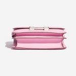 Pre-owned Hermès bag Constance 18 Epsom Mauve Sylvestre Pink Bottom | Sell your designer bag on Saclab.com
