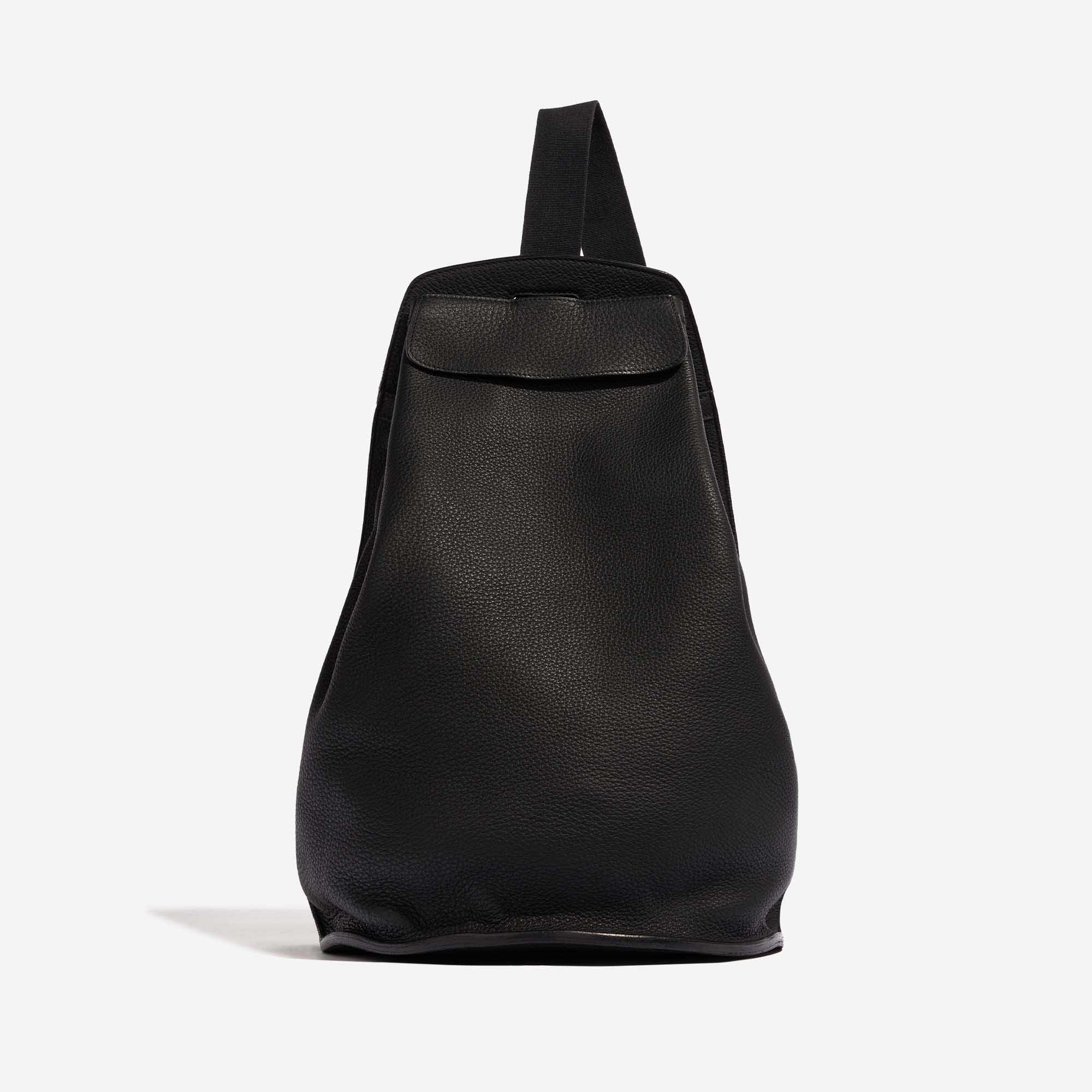 Pre-owned Hermès Tasche Sherpa Rucksack Togo Schwarz Schwarz Front | Verkaufen Sie Ihre Designer-Tasche auf Saclab.com