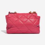 Pre-owned Chanel bag 19 Maxi Flap Bag Lamb Pink Pink Back | Sell your designer bag on Saclab.com