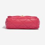 Pre-owned Chanel bag 19 Maxi Flap Bag Lamb Pink Pink Bottom | Sell your designer bag on Saclab.com
