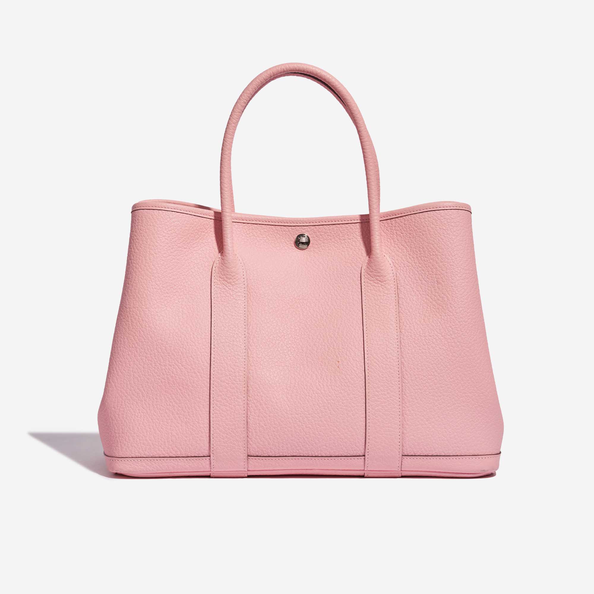 Pre-owned Hermès Tasche Garden Party 36 Clemence Rose Sakura Pink Back | Verkaufen Sie Ihre Designer-Tasche auf Saclab.com