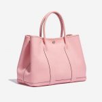 Pre-owned Hermès bag Garden Party 36 Clemence Rose Sakura Pink Side Front | Sell your designer bag on Saclab.com