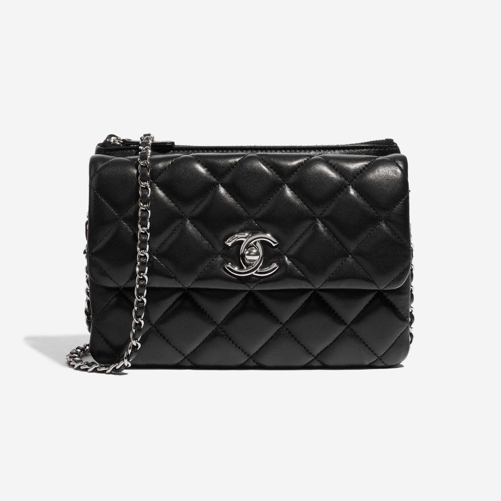 Chanel Timeless Small Flap Bag Lamb Black | SACLÀB