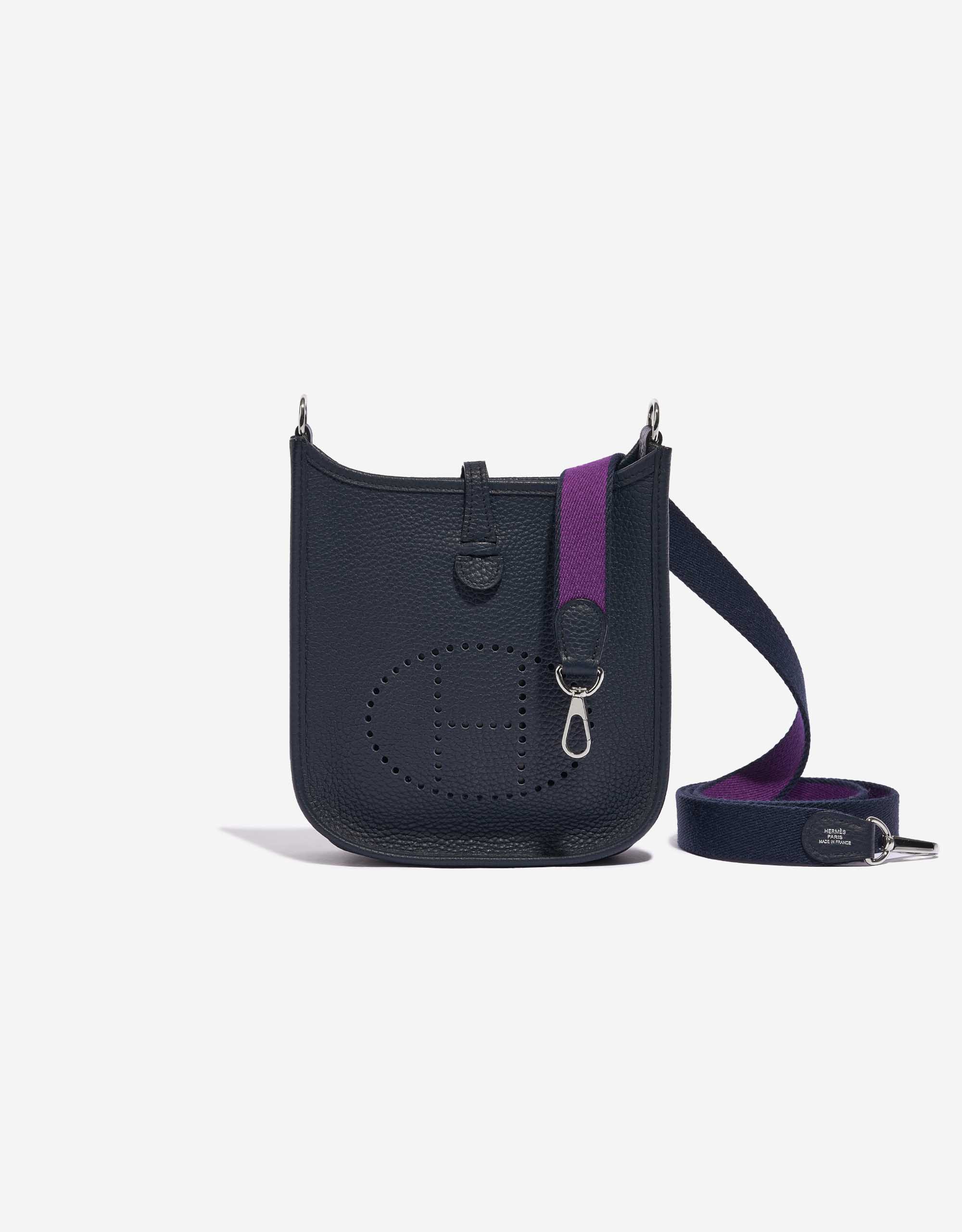 Hermès Evelyne 16 Clemence Blue Nuit / Blue Indigo