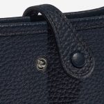 Pre-owned Hermès bag Evelyne 16 Clemence Blue Nuit Blue Closing System | Sell your designer bag on Saclab.com