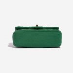 Pre-owned Chanel bag Timeless Mini Rectangular Cotton Green Green Bottom | Sell your designer bag on Saclab.com