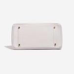 Pre-owned Hermès bag Birkin 35 Clemence White White Bottom | Sell your designer bag on Saclab.com
