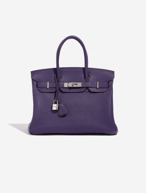 Pre-owned Hermès Tasche Birkin 30 Togo Iris Violet Front | Verkaufen Sie Ihre Designer-Tasche auf Saclab.com