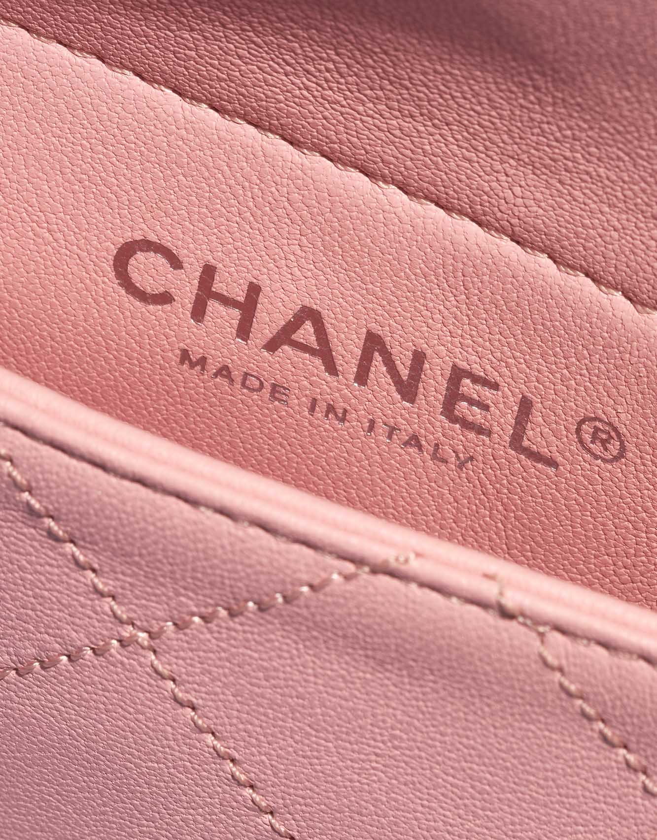 Chanel Patent Leather Transparent Mini Logo Tote