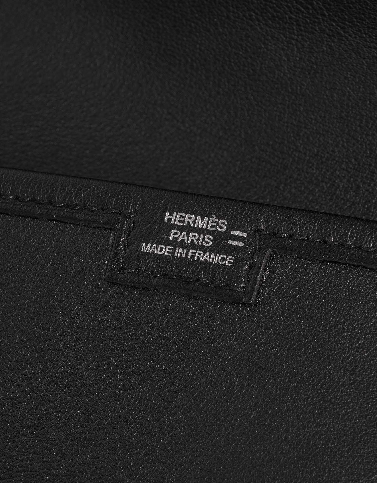 Pre-owned Hermès bag Jige Clutch Salvator Lizard / Swift Ombré / Black Black, Brown Logo | Sell your designer bag on Saclab.com