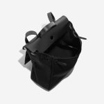Pre-owned Hermès bag Herbag 39 Vache Hunter / Toile Militaire Black Black Inside | Sell your designer bag on Saclab.com