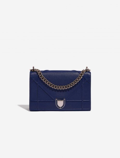 Gebrauchte Dior Tasche Diorama Medium Kalbsleder Dark Blue Blue Front | Verkaufen Sie Ihre Designer-Tasche auf Saclab.com
