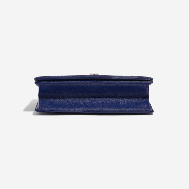 Pre-owned Dior bag Diorama Medium Calf Dark Blue Blue Bottom | Sell your designer bag on Saclab.com