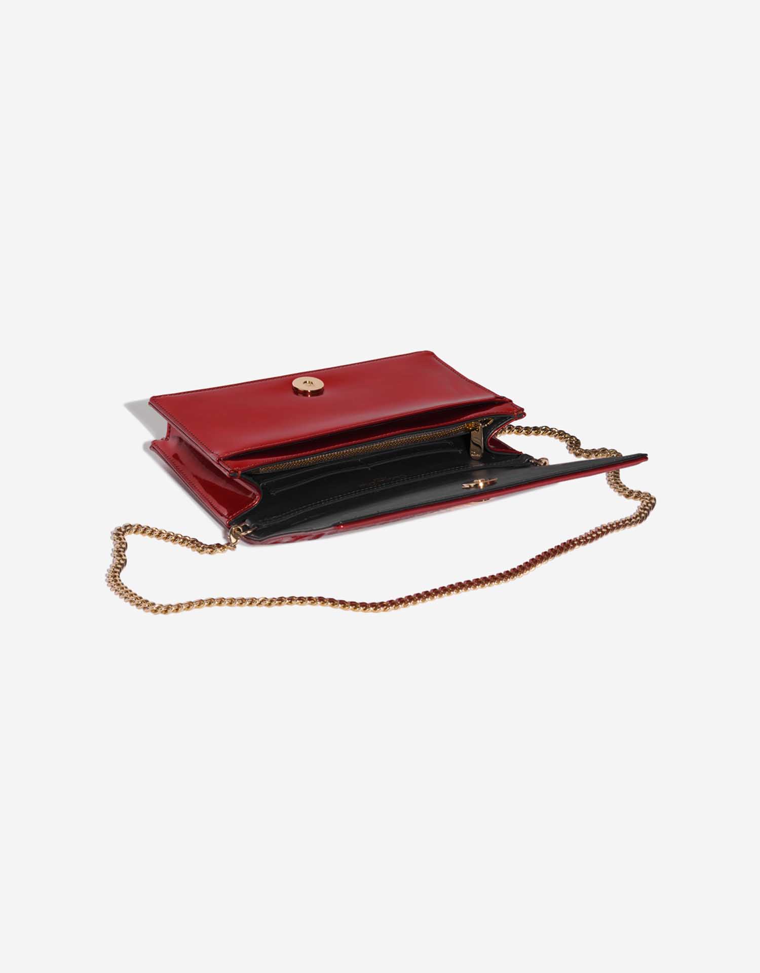Christian Dior Pink Metallic Calfskin Micro-Cannage DIORAMA POUCH 19 cm Bag