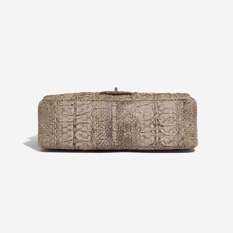 Pre-owned Chanel bag 2.55 Reissue 227 Python Natural Beige Beige Bottom | Sell your designer bag on Saclab.com