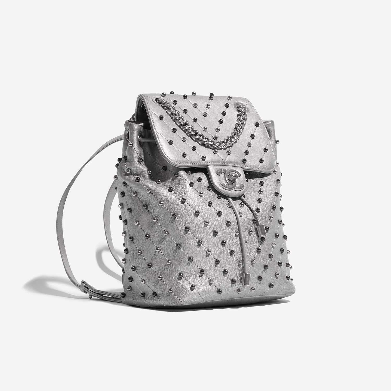 Timeless Backpack Calf Silver