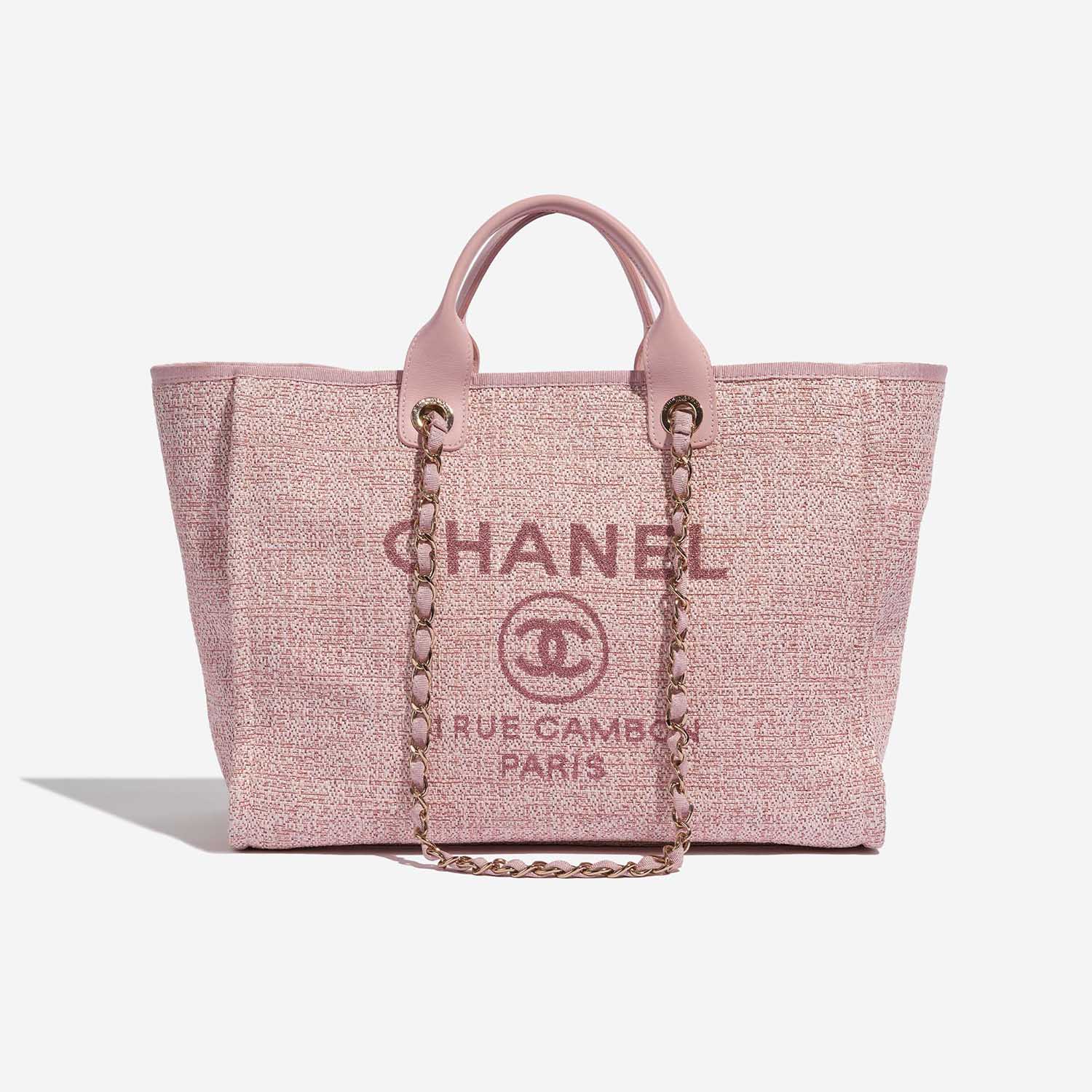 Chanel Deauville Medium Tweed Pink