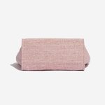 Pre-owned Chanel bag Deauville Medium Tweed Pink Pink Bottom | Sell your designer bag on Saclab.com