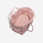 Pre-owned Chanel bag Deauville Medium Tweed Pink Pink Inside | Sell your designer bag on Saclab.com