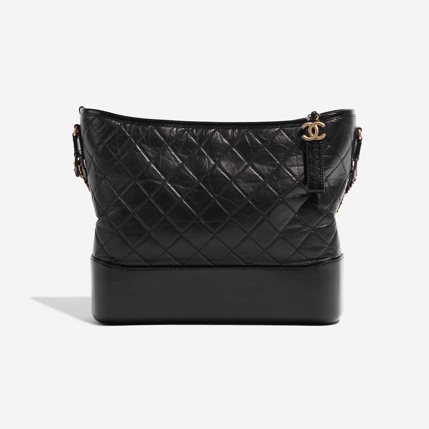 Sac d'occasion Chanel Gabrielle Large Calf Black Black Front | Vendez votre sac de créateur sur Saclab.com