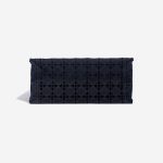 Pre-owned Dior bag Book Tote Medium Canvas / Velvet Navy Blue Black Bottom | Sell your designer bag on Saclab.com