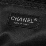 Pre-owned Chanel bag Shopping Tote GST Caviar Black Black Logo | Sell your designer bag on Saclab.com