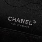 Pre-owned Chanel bag 2.55 Reissue Velvet Black Black Logo | Sell your designer bag on Saclab.com
