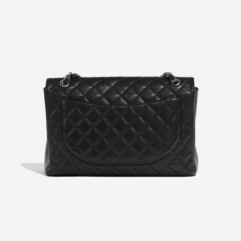 Gebrauchte Chanel Tasche Timeless Maxi Caviar-Leder Black Black Back | Verkaufen Sie Ihre Designer-Tasche auf Saclab.com