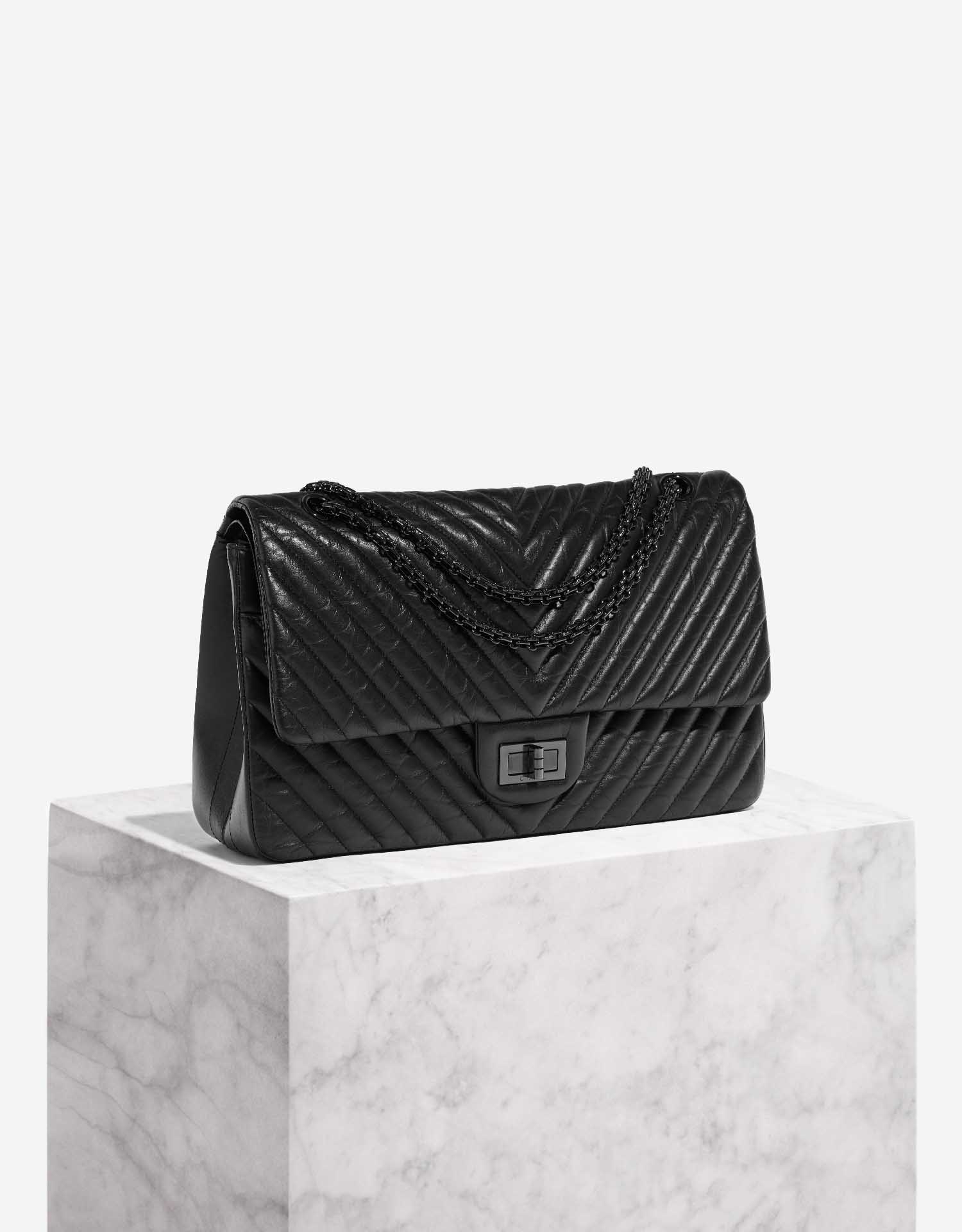 Chanel Mini Black Quilted Distressed Lambskin Reissue by Ann's Fabulous Finds